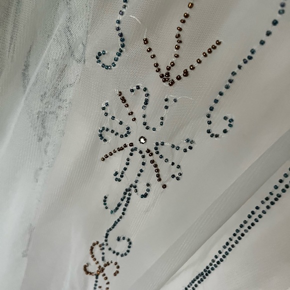 Free People beaded embellished slip dress, M - Picture 6 of 15